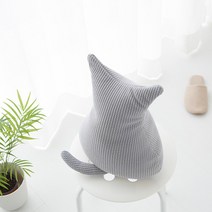 마켓비 DUITE 고양이 쿠션, 그레이