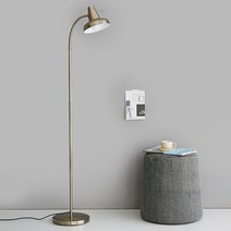 마켓비 CANCUN 장스탠드 E26 KS1952F, 건메탈