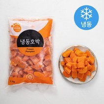마당발 호박 (냉동), 1kg, 1봉
