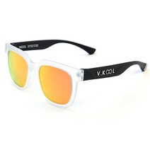 VKOOL 편광렌즈 선글라스 VK-2001 + 도수클립, 크리스탈 + 블랙
