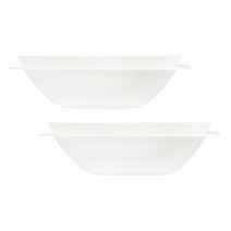 사각 이중 채반 2p, 화이트