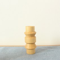 콩 K Items 우드 촛대, C