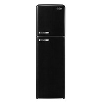 캐리어 클라윈드 레트로냉장고 CRFTN251BDR 255L 방문설치, 레트로 블랙, CRF-TN251BDR