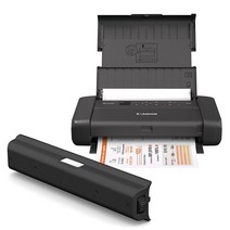[잉크젯프린터배터리내장형] 캐논 휴대용 잉크젯 프린터 PIXMA TR150 + 배터리 LK-72 세트 332 x 210 x 66 mm