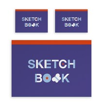 뮤엠교육 뮤고랑 뜯어 쓰는 스케치북 3p, 297 x 210 mm, 40매