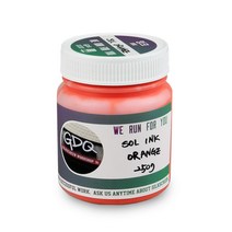 지디큐팩토리 실크스크린 날염용 졸 잉크 800g, 오렌지
