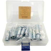 이노공구 스트롱 앙카 32mm x 8p + 35mm x 4p + 45mm x 4p + 케이스, 1세트