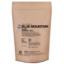 엑스데일리커피 블루마운틴블랜드 원두커피, 홀빈(분쇄안함), 1kg