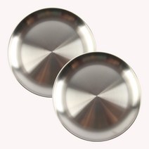 아이메이트 스테인레스 원형접시 2호, 2개, 원형접시 2호 2개