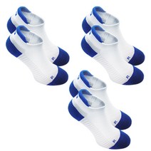 인콘트로 샷 버디 남성 골프양말 3켤레, 파랑