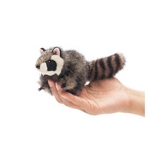 포크마니스 고급 손가락 인형 너구리, 1개