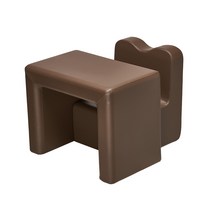 이쯔 포포 유아 책상 + 쇼파, 다크브라운