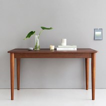 마켓비 VINART 테이블 65H 12080 FORM65120T, 브라운월넛베니어