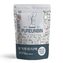 푸른빈 핑거루트 차 삼각 티백, 1.5g, 50개
