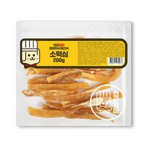 천군맘마 강아지 건조간식 200g, 소떡심, 1개