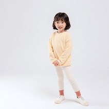 레인보우키즈 아동용 포그니 컬러 니트 티셔츠