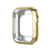 코쿼드 애플워치 54321 케이스 프리미엄TPU 44mm, 골드, 1개