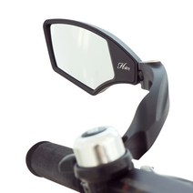 하프니 자전거 전동킥보드 핸들바 사이드미러 좌 MR095, 실버, 1개