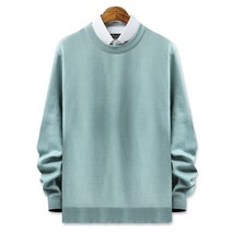 블루포스 남성용 로덴테 라운드 넥 긴팔 니트