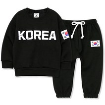 리틀래빗 아동용 국가대표 상하 바지세트