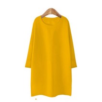 블론디 여성용 심플 특양면 7부 티셔츠
