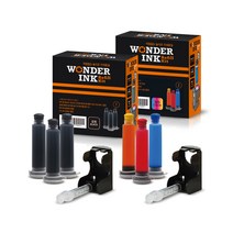 원더잉크 리필킷 LG LIP2040VW LIP2040VF LG204, 검정, 칼라, 1세트