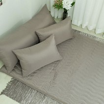 이룸앤 애니케어 알러지방지 누빔 요커버 + 요솜 세트, 케어모카