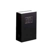 제이앤케이 북세이프 열쇠형 책금고 소, 블랙