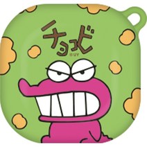 짱구 빅 갤럭시버즈라이브/버즈프로 / 버즈2 하드 젤리 케이스, 빅 초코비 공룡