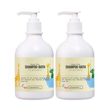 캄모멘트리 유아용 그리스 올리브 바스 올인원클렌저, 350ml, 2개