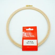 터키 원형 자수틀 125mm, 혼합색상, 1개