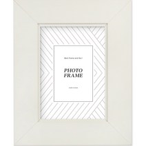540MDF 사진액자 벽걸이용, 화이트