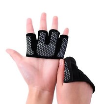 알럽핏 피트니스 하프 핑거 논슬립 스포츠장갑, 그레이