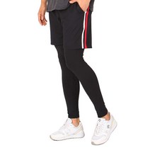 솔레일 남성용 모리스 기능성 발열 반바지 레깅스