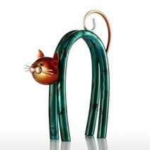JHCompany 뻐근한 고양이 오브제, 혼합색상