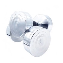 헬스 3중 크롬 도금 럭셔리 파워 아령 8kg, 파워아령B