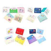 밀로 미니 크리스마스카드 18종 세트, 혼합색상, 1세트