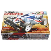 타미야 Dash 01 Super Emperor MS Chassis 미니카 4WD 18632 + Atomic Tuned 2 Motor PRO 15489 조립 키트, 혼합색상, 1세트