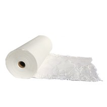 종이뽁뽁뽁이 리필 벌집 종이 완충제 에어캡 롤 425m, 화이트, 1개