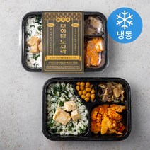 무화당 곤약 곤드레 나물밥 & 매콤 닭가슴살 (냉동), 250g, 2팩