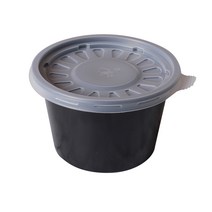 팩투유 AJ 105파이 일회용 소스용기 블랙 대, 1000세트, 1개