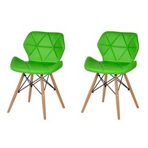 도리퍼니처 에펠 인테리어 의자 2p, 그린