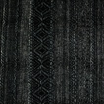 천팜 대폭 에스닉 자카드 패브릭원단, 다크그레이