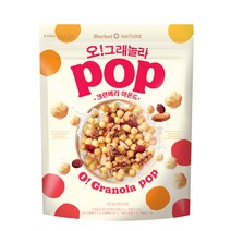 오그래놀라 팝 크랜베리 아몬드, 520g, 1개