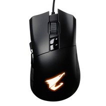 AURUS GIGABYTE AORUS M3 RGB Fusion 게이밍 유선 마우스, 무광블랙