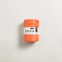 리네아 라피아 뜨개실 40g x 4p, 406 오렌지, 85m