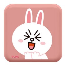 라인프렌즈 휴대폰 미러 톡, 코니 그리팅, 1개