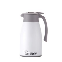 미스터셰프 고성능 진공보냉병 MR-CA1500, 1.5L, 화이트