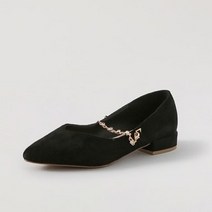 착한구두 체르니 쥬얼 체인 스트랩 플랫 PLSDT1d042