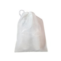 부직포 주머니 45 x 45 cm, 흰색, 50개